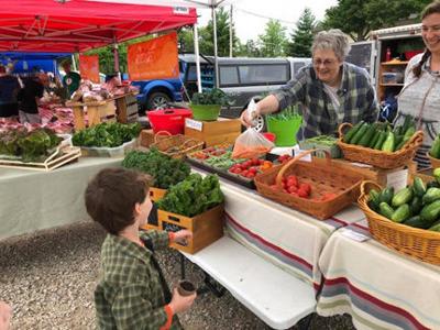 Itasca area farmers market