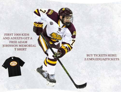 Adam Johnson Memorial Night Set for November 23rd at UMD Men’s Hockey Game Against Western Michigan